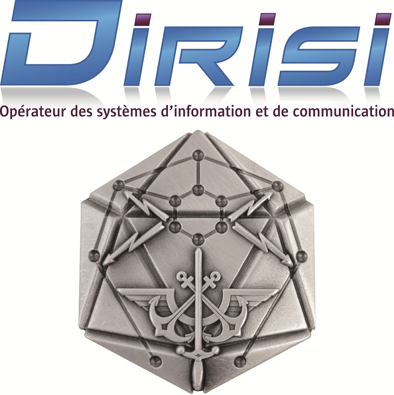 Logo DIRISI Vectorise et insigne photo