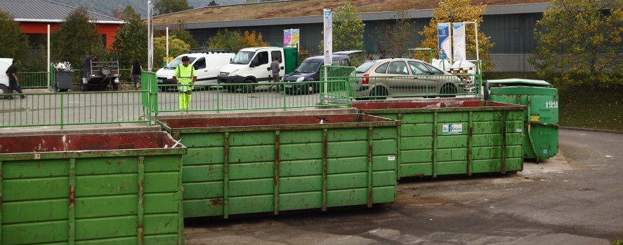 Crédit photo @Ecologic dépôt déchèterie