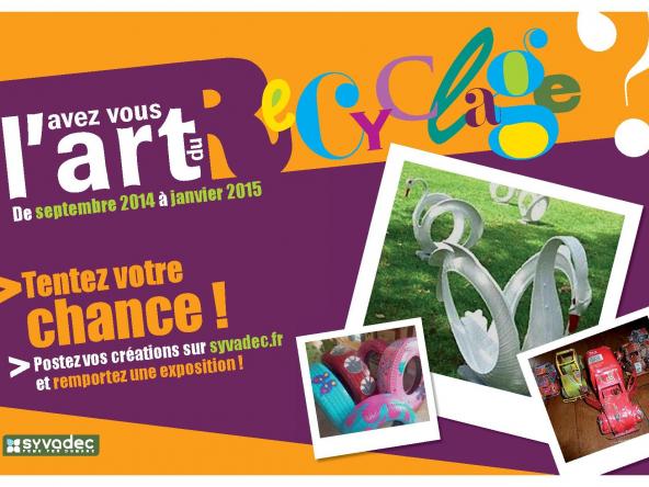 L’art du recyclage by SYVADEC ! L’art du recyclage by SYVADEC !