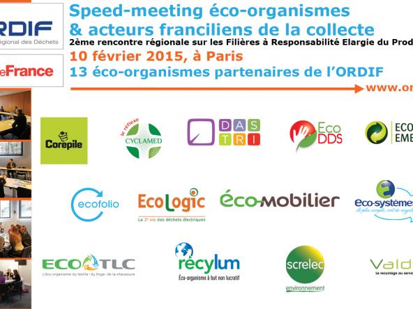 Speed meeting ORDIF : Ecologic rencontre les acteurs franciliens de la collecte Speed meeting ORDIF : Ecologic rencontre les acteurs franciliens de la collecte