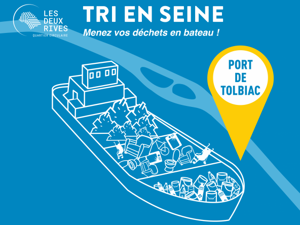 Ecologic participe à l’initiative Tri en Seine  du 5 au 7 juillet 2019