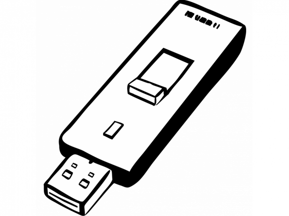 Picto clé USB