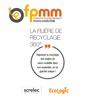 En lien avec la FP2M (Fédération des Professionnels de la Micro-Mobilité) et Screlec, nous avons officiellement lancé en février 2020 notre guichet unique de micro-mobilité. Il permet aux producteurs et metteurs en marché d’équipements du secteur  (trottinettes, gyrodpodes, hoverboard...) de bénéficier d’une interface unique gérer pour les DEEE et les piles et batteries industrielles.