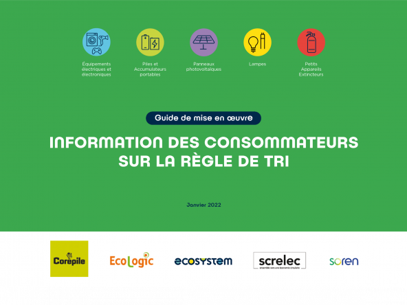 Guide d'information des consommateurs sur la règle de tri