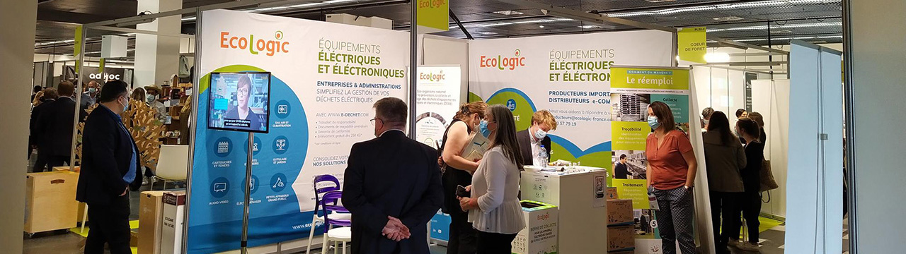 photo du stand Ecologic au salon Produrable en 2021