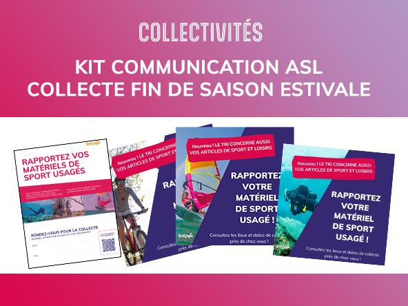 Kit de com ASL pour la collecte des sports nautiques d'été