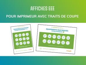 Affiches EEE pour imprimeur avec traits de coupe (format .zip qui contient toutes les affiches EEE)