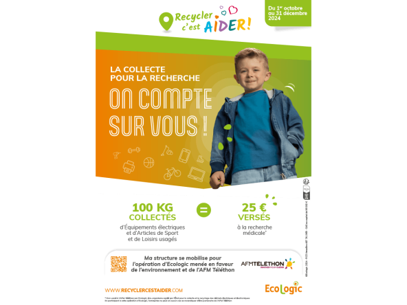 Téléthon 2024 : affiche
