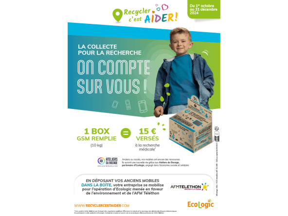 Téléthon 2024 : affiche GSM
