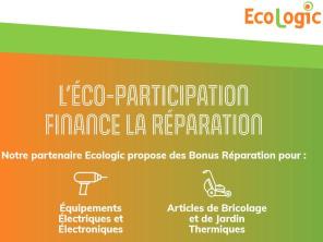Affiche magasin Distributeurs BonusRéparation ABJth / EEE