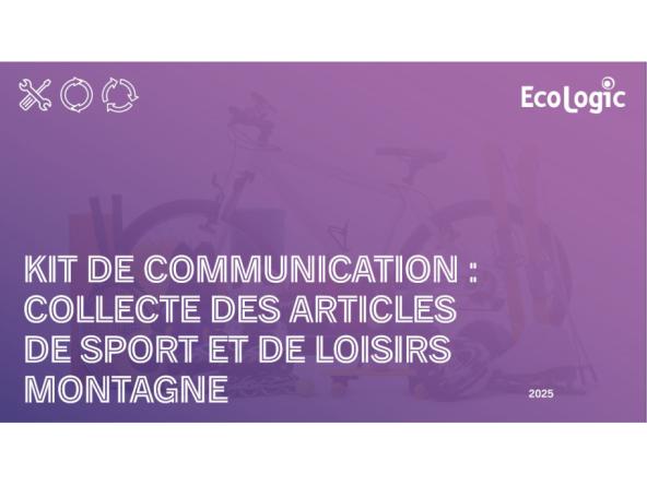 Kit de communication collecte fin de saison montagne