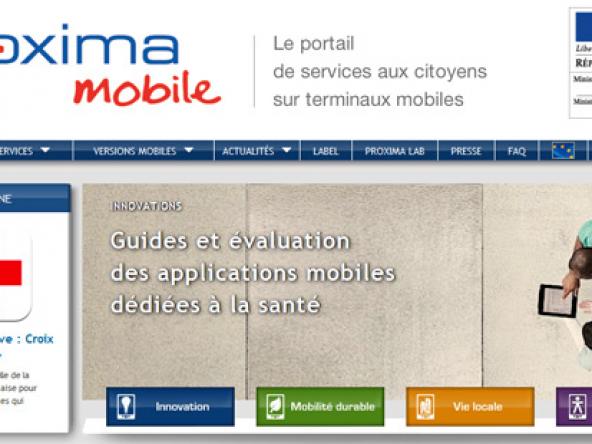Le portail de services aux citoyens sur téléphone mobile
