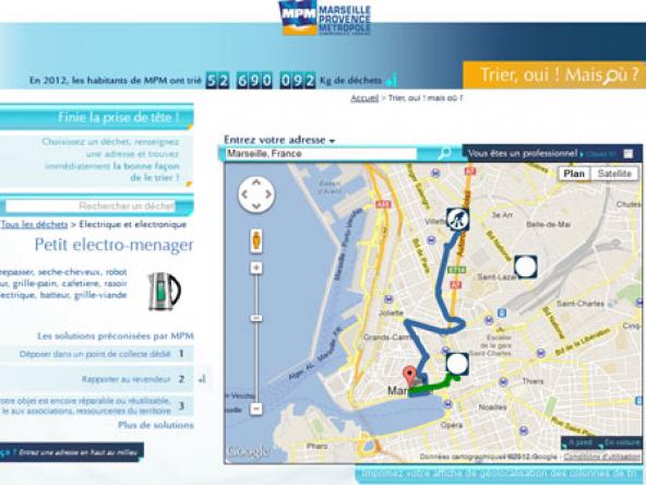Marseille Provence Métropole à l’assaut du web pour améliorer la collecte des déchets Marseille Provence Métropole à l’assaut du web pour améliorer la collecte des déchets